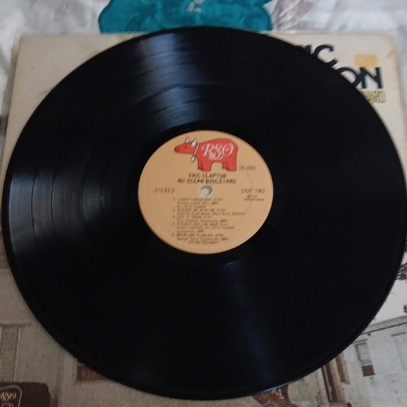 Eric Clapton - 461 Ocean Boulevard - Vinyl LP Album 1974 - Picture 4 of 4